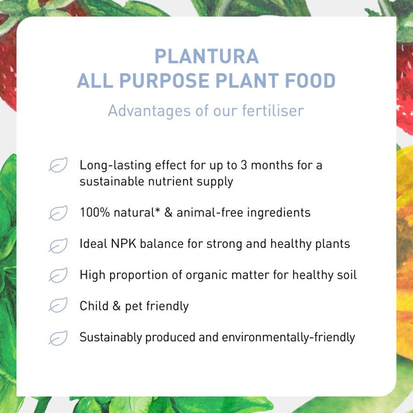 Plantura All Purpose Plant Food advantages