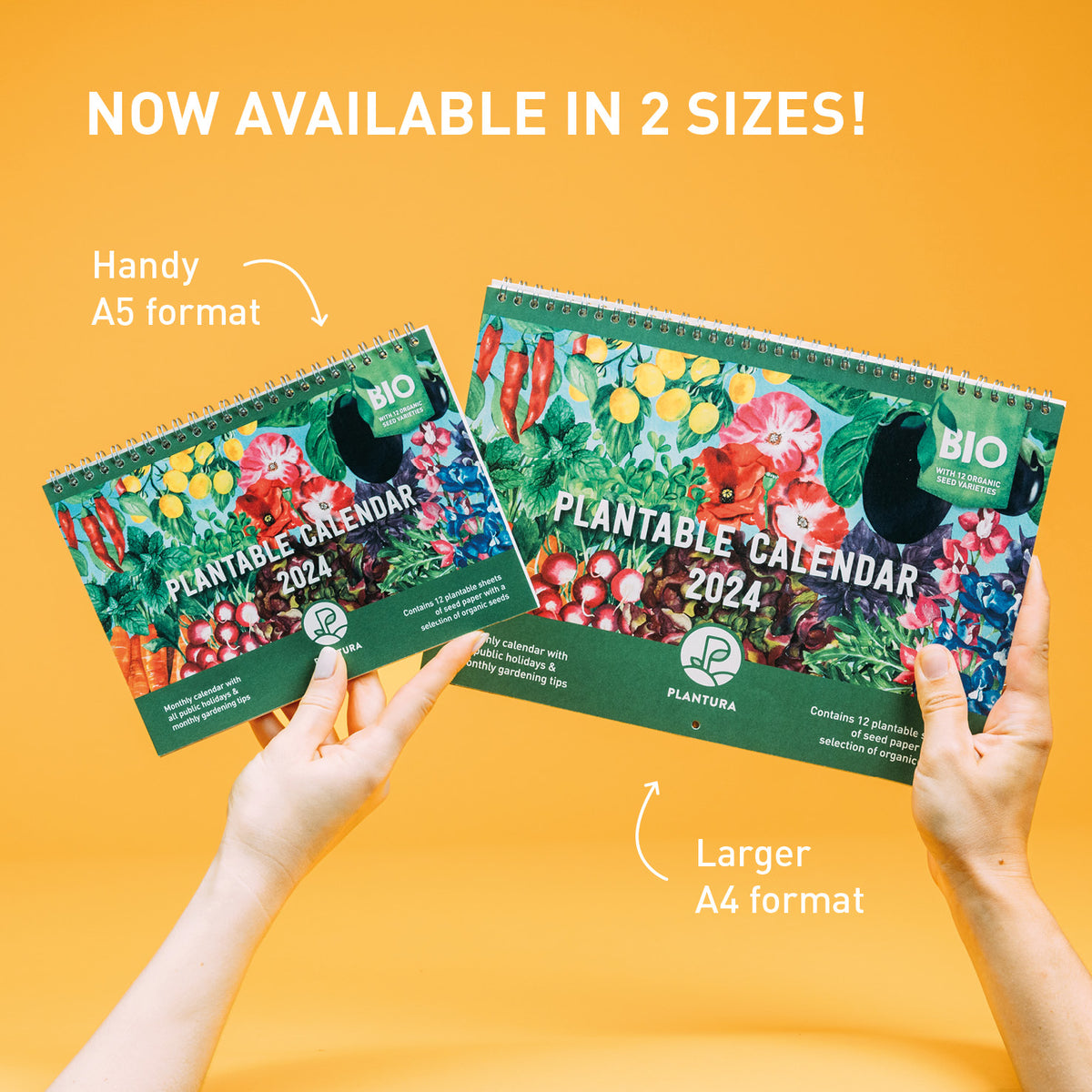 Plantable Calendar 2025 Plantura Shop Plantura UK