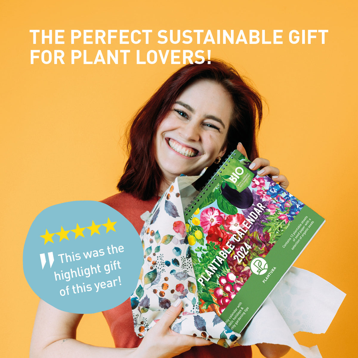 Plantable Calendar 2025 Plantura Shop Plantura UK