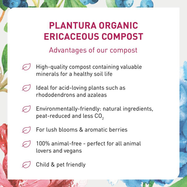 Advantages of peat-reduced organic compost