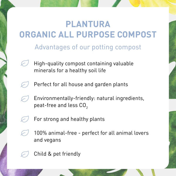 Advantages of Plantura Organic All Purpose Compost