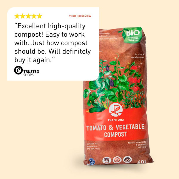 Review of Plantura Organic Tomato & Vegetable Compost