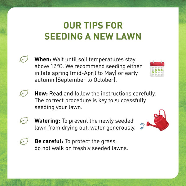 How to apply Plantura Drought-Resistant Lawn Seed