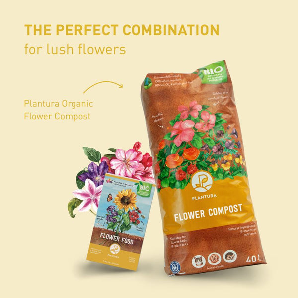 Plantura Flower Food and Flower Compost