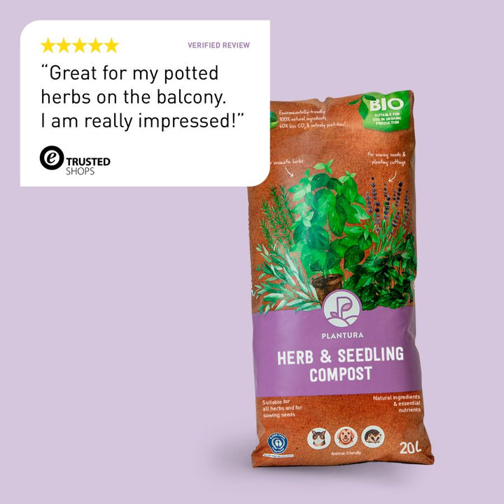 Review of Plantura Organic Herb & Seedling Compost
