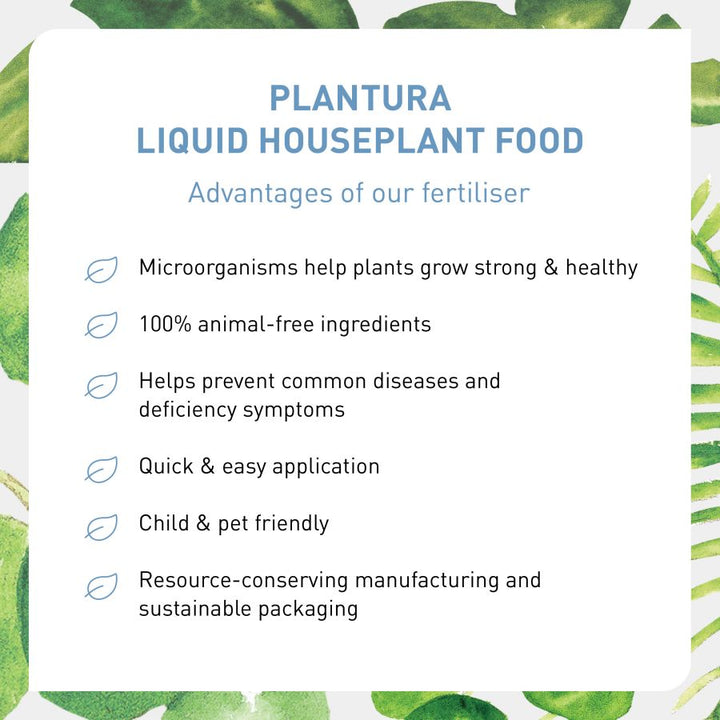 Plantura Liquid Houseplant Food advantages