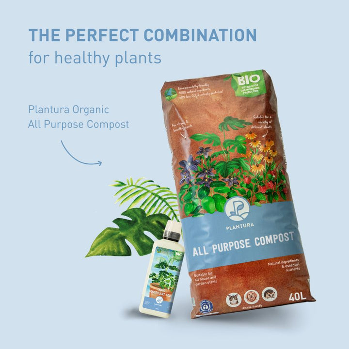 Plantura Liquid Houseplant Food and All Purpose Compost