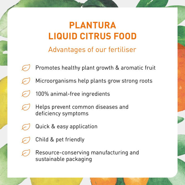 Plantura Liquid Citrus Food advantages