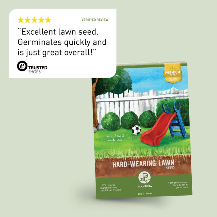 Review of Plantura Hard-Wearing Lawn Seed