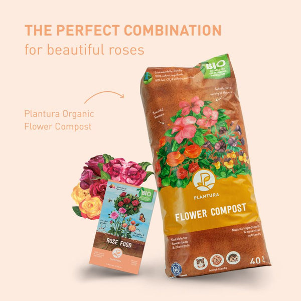 Plantura Rose Food and Flower Compost